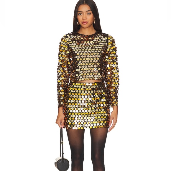 Mina Top in Gold REVOLVE
Line & Dot - Picture 2 of 4